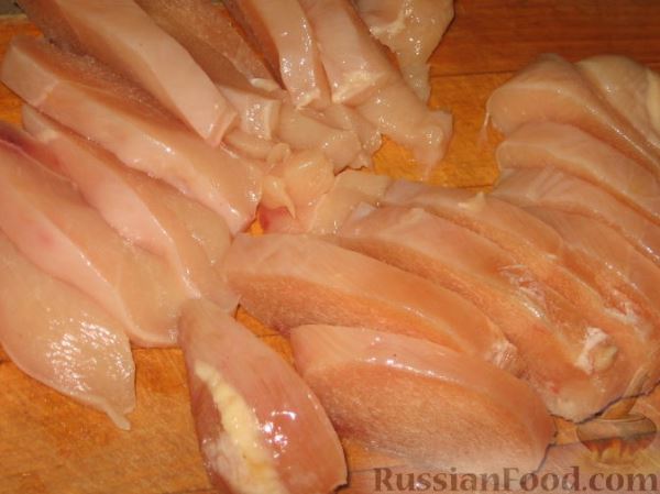 Куриный беф-строганов